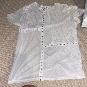 Emma & Sam Mesh Tee Size M
